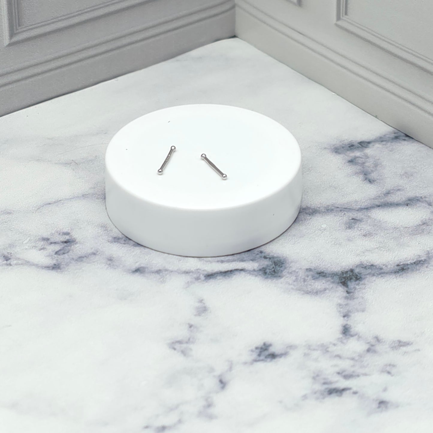 Aritos de pelotita lisos