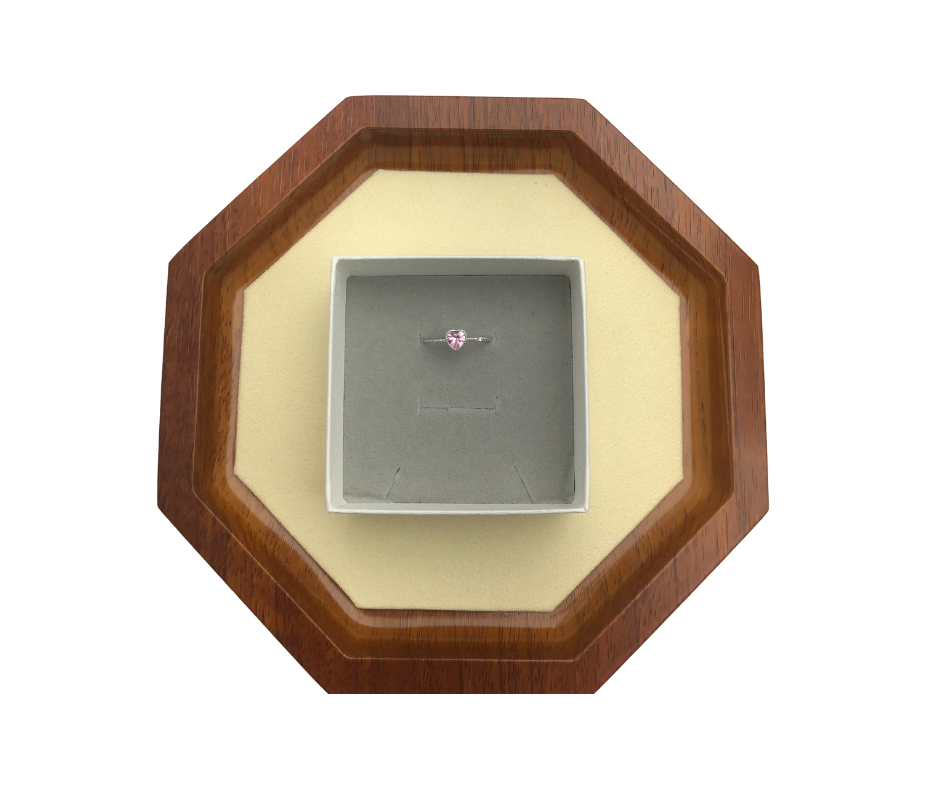 Anillo de plata 925 corazon