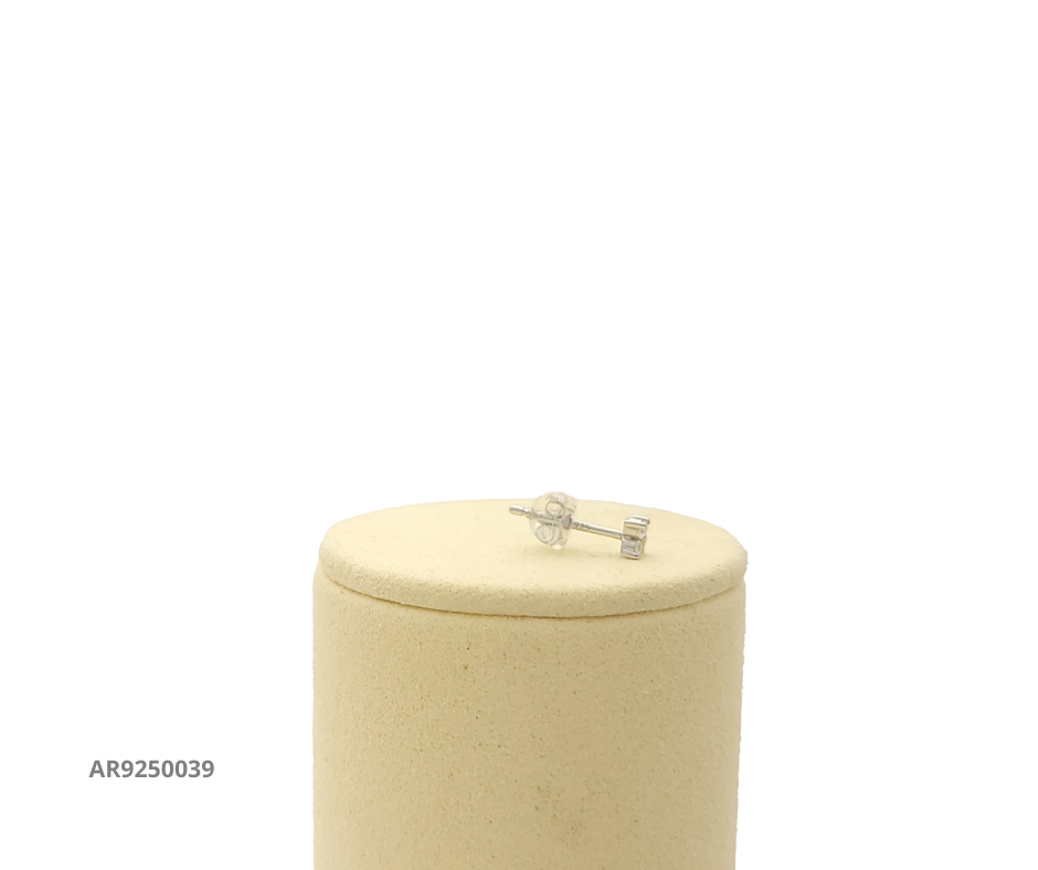 Aretes mini flor geométrica