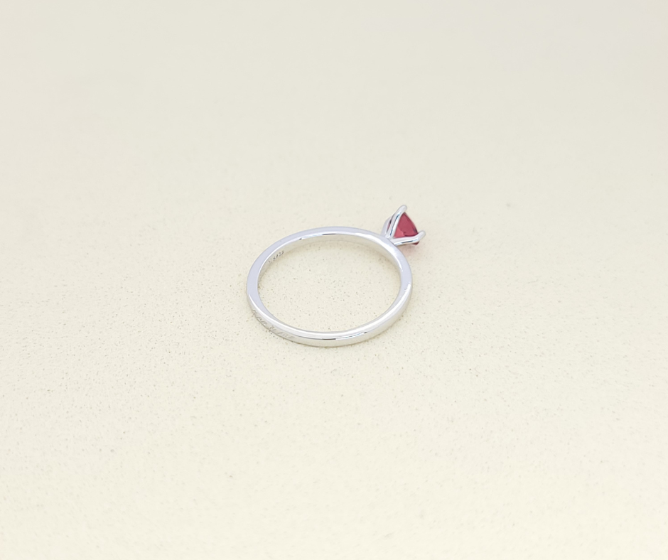 Anillo de plata 925 Corazón