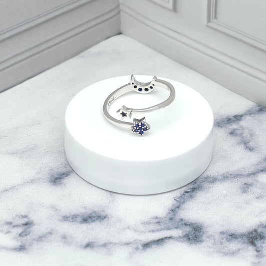 Anillo “Luna y Estrellas” doble uso