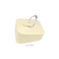 Anillo de plata 925 circonia ovalada rosa