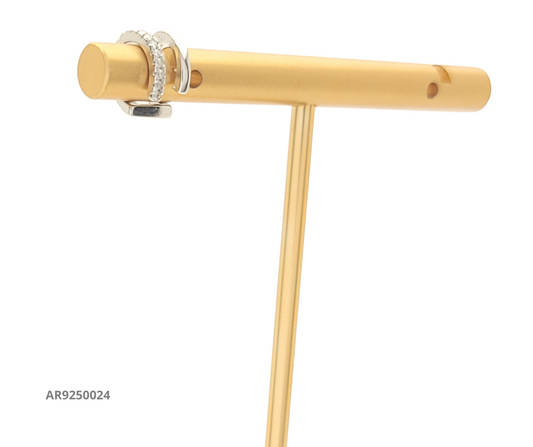 Ear cuff de plata 925 con circonias