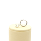 Aretes flor cristal colgante