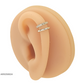 Ear cuff de plata 925 con circonias