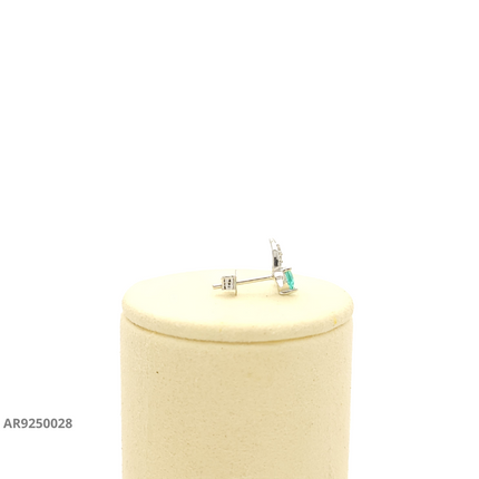 Aretes con diseño de colibrí
