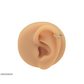 Arete aro delgado con circonias