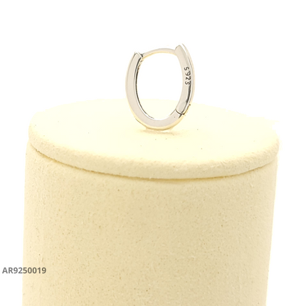 Aretes tipo argolla lisa