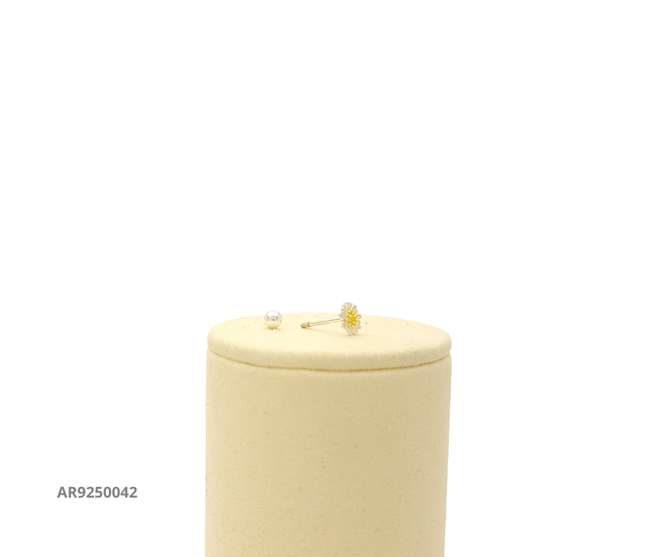 Aretes Margarita Esmaltada