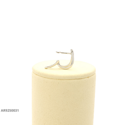 Aretes dobles de plata