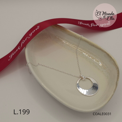 Collar con Dije Circular