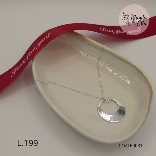 Collar con Dije Circular
