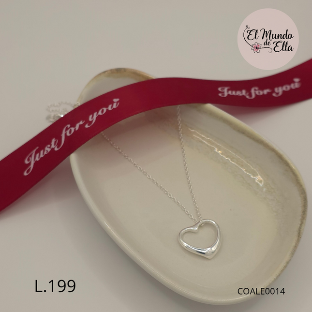 Collar con Dije de Corazón